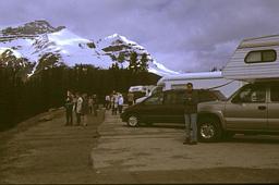 Viewpoint Crowfoot Glacier